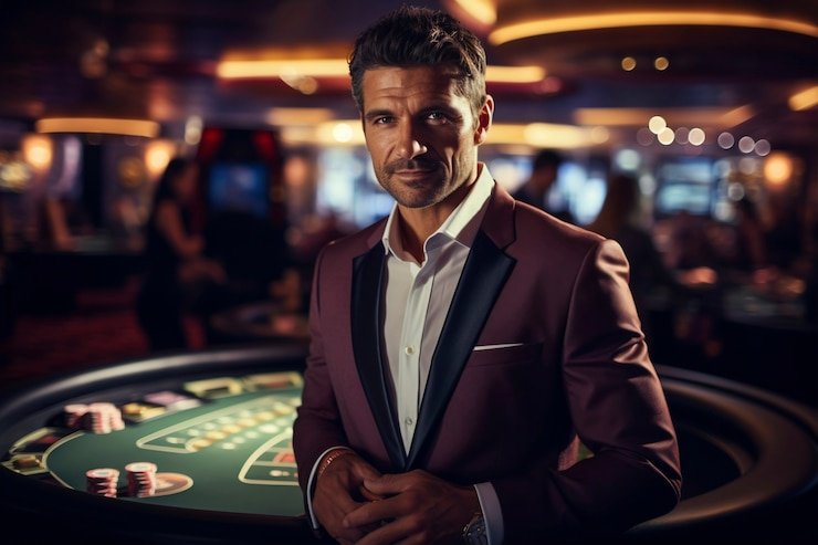 Cambodia Pools live baccarat studio with multi-camera setup